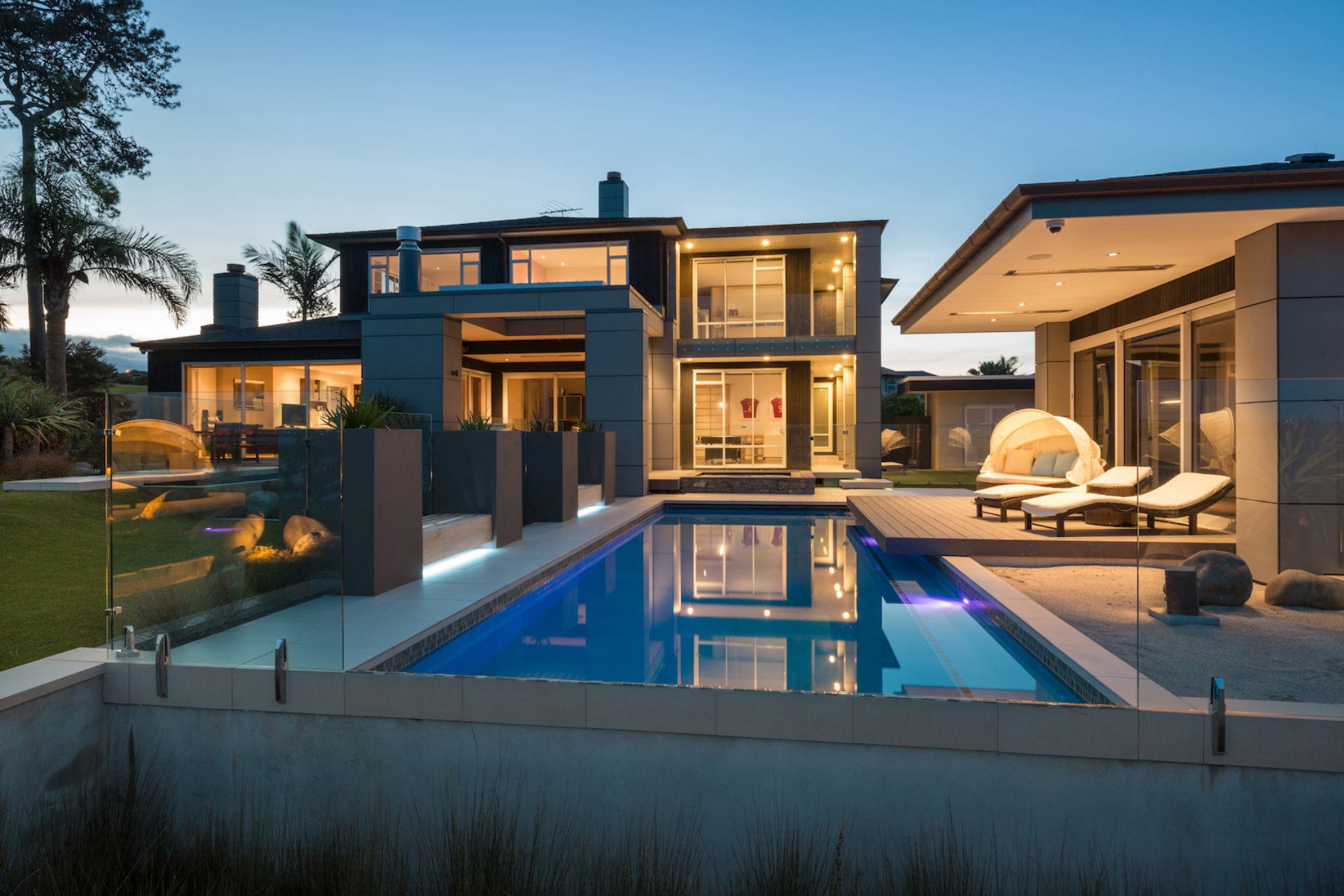 Lania, Pool and Cabana Malcolm Taylor and Associates